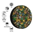 thumbnail image 4 of Pofeuu Hawaiian Culture Symbols Print Spare Tire Wheel Cover for Car Truck SUV Camper Universal Fit Spare Tire Cover RV Spare Tire Covers-16 inch, 4 of 6