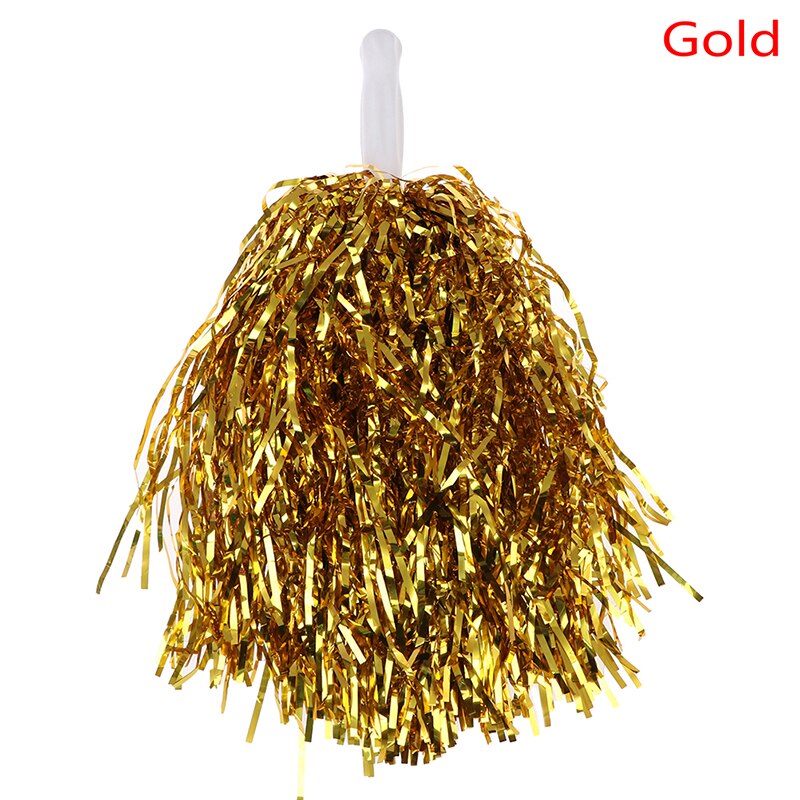 Blonde Kurzhaar-Perücke Für Damen – 32 Cm, Mit Cheerleader Pom Poms, Für Cosplay, Halloween & Karneval