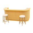 thumbnail image 2 of Juego de taburetes de bar para casa de muñecas a escala 1:12, accesorios para casa de muñecas, juguete de simulación, manualidades, muebles, juguete, 2 of 8