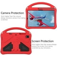 thumbnail image 4 of Kids Case for Samsung Galaxy Tab S6 Lite 10.4 inch SM-P610/P615 Case, Lightweight EVA Foam Kids-Friendly Cover with Hand-Grip & Stand Protective Case for Samsung Tab S6 Lite 10.4 2020 Release - RED, 4 of 7