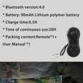 thumbnail image 5 of Bluetooth Gamepad Wireless V4.0 VR Controller Remote Pad Gamepad Rechargeable VR Video Game Selfie F, 5 of 5