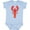 AE-Light Blue, variant on Inktastic Lobster Distressed Ocean Creature Boys or Girls Baby Bodysuit
