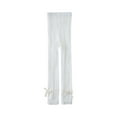 thumbnail image 3 of PIWHJQK Girls Underpants Stretchy Loungewear Pants Girls Mesh Capris Leggings Breathable Stretchy Summer Casual Lightweight Long Pants, 3 of 6