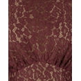 thumbnail image 3 of Women's Allover Lace Lined Mini Dress Small, 3 of 5