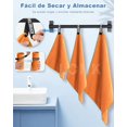 thumbnail image 4 of 3 Toalla De Microfibra De Secado Rápido Naranja, 4 of 5