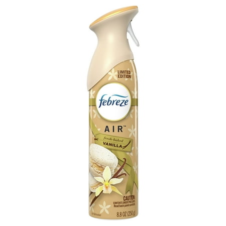 Febreze Odor-Eliminating Air Freshener Spray, Vanilla, 1 Ct