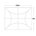thumbnail image 2 of Ilios Innova | Toldo Plegable Verde 3x4.5 con Paredes Laterales, Impermeable y Resistente al Calor, Velcro de Ajuste, Ideal para Exterior., 2 of 9