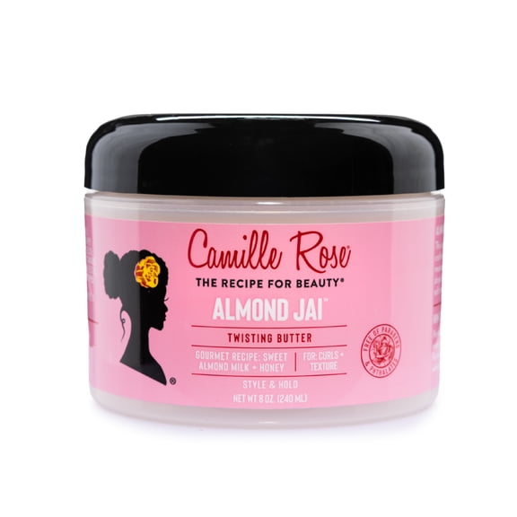 Camille Rose Almond Jai Smooth & Elongate Twisting Butter with Sweet Almond Milk & Honey, 8oz