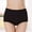 Black, variant on HUPOM No Show Panties Womens Panties High Waist Leisure None Elastic Waist Black XL