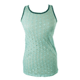 thumbnail image 3 of Miken Womens Crochet Racerback Dress Swim Cover-Up (Mint, S), 3 of 4