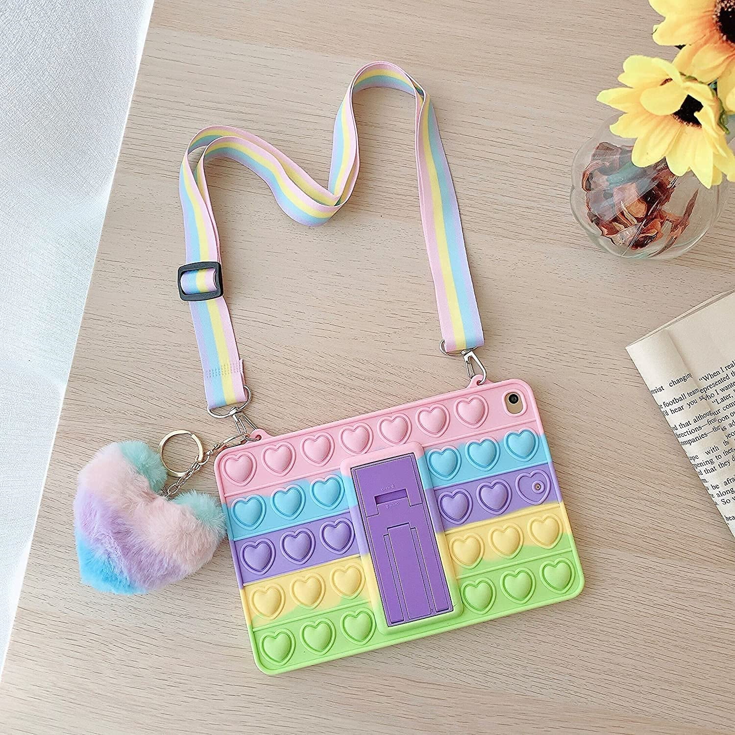 Push Bubbles Fidget Toys Tablet Protective Shell Case For Samsung Galaxy Tab S6 Lite 0 4 Sm P6 0 P6 5 Galaxy Tab S6 Lite 0 4 Stress Anxiety Relief Case Walmart Canada
