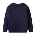 thumbnail image 3 of Gubotare Kids Sweatshirts Boys Sweatshirt Kids Crewneck Long Sleeve Fleece Sweatshirt Pullover Cotton Tops for Boys or Girls Size 7-8 Years (Blue,7-8 Years), 3 of 7