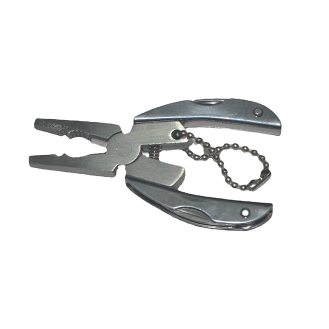 Ensemble de Pinces Multifonction 7 en 1 Mini Pliantes Multi-Outils Porte-Clés, Pinces en Acier Inoxydable Kits Multi-Outils Dénudeurs de Fils pour Pêche, Camping, Randonnée en Plein Air