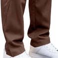 thumbnail image 3 of Generic Men's Casual Cargo Pants Workout Joggers Stretch Sweatpants Hiking Drawstring Tactical Pants with Multi Pockets, 3 of 7