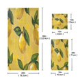thumbnail image 3 of Three-Piece Towel Set Face Towel Towel Set Hand Towel Bath Towel Cotton Bath Towels Bath Towel Sets Hand Bath Towels Oil Painted Orange, 3 of 8