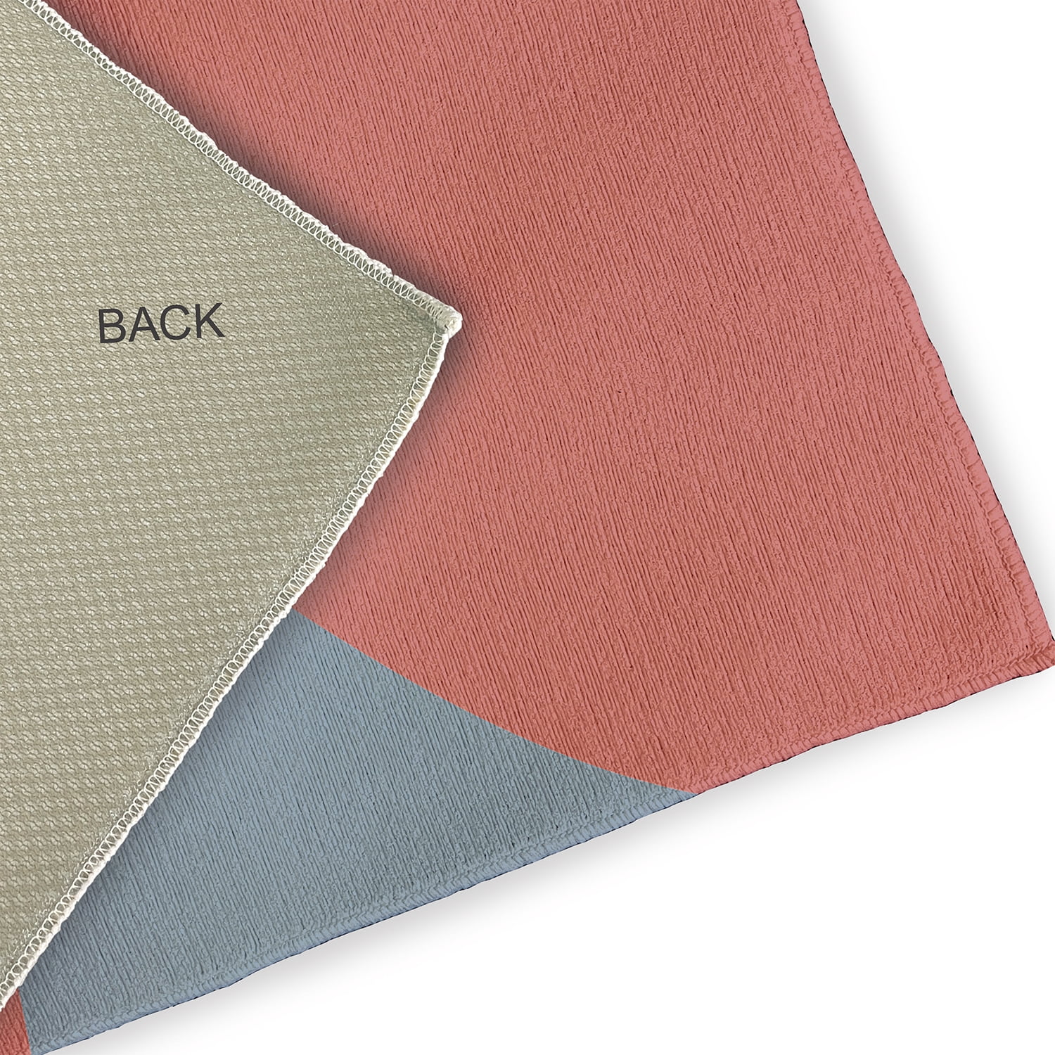 4' x 6' Simply Daisy Bold Flowers Modern & Contemporary Chenille Area Rug, Bright Mauve Pink