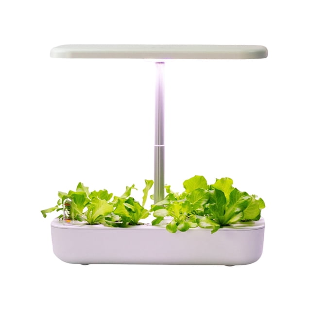 Smart Indoor Hydroponic Garden, Non-Toxic Soilless System with LED Grow Light