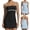 Style1-Black dresses for women, variant on Mceream Womens Workout Tennis Dress with Built In Shorts and Bra Workout Sleeveless 2-In-1 Athletic Golf Dress Activewear for Exercise Blue M