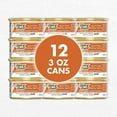 thumbnail image 3 of Purina Fancy Feast Gourmet Naturals Pate Wet Cat Food, Alaskan Salmon, 3 oz Cans (12 Pack), 3 of 8