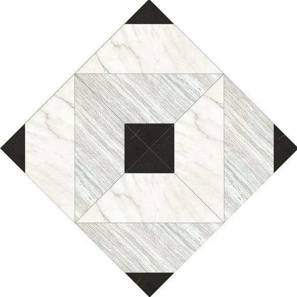 EGNMCR Room Decor Home Decor 10 Pcs/Set Ceramic Tile Stickers Self Adhesive Tiles Art Floor Stick diagonal stickers