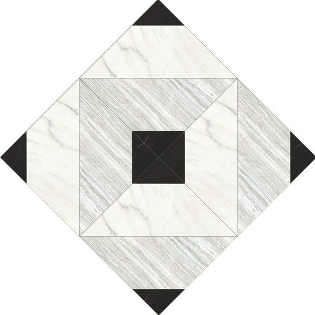 EGNMCR Room Decor Home Decor 10 Pcs/Set Ceramic Tile Stickers Self Adhesive Tiles Art Floor Stick diagonal stickers