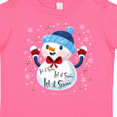 thumbnail image 4 of Inktastic Holiday Snowman Boys or Girls Toddler T-Shirt, 4 of 5