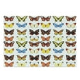 thumbnail image 1 of Butterfly Cutting Board, Assortment of Detailed Butterflies in Various Shapes Vibrant Colored Creatures, Decorative Tempered Glass Cutting and Serving Board, Large Size, Multicolor, by Ambesonne, 1 of 1