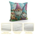 thumbnail image 4 of Chilfamy  Happy Easter Gnome Cute Funny  Decorative Throw Pillow Cases Sofa Cushion Covers for Couch Bedroom Living Room Car Home Decor，Multi-Size, 4 of 5