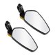 thumbnail image 3 of Bike Mirror Handlebar Motorcycle Modified Rearview Mirror Adventure Tours Golden 15.00X6.50X6.50cm 1 Pair, 3 of 5