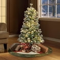 4' Prelit Redland Spruce Artificial Christmas Tree with LED Lights