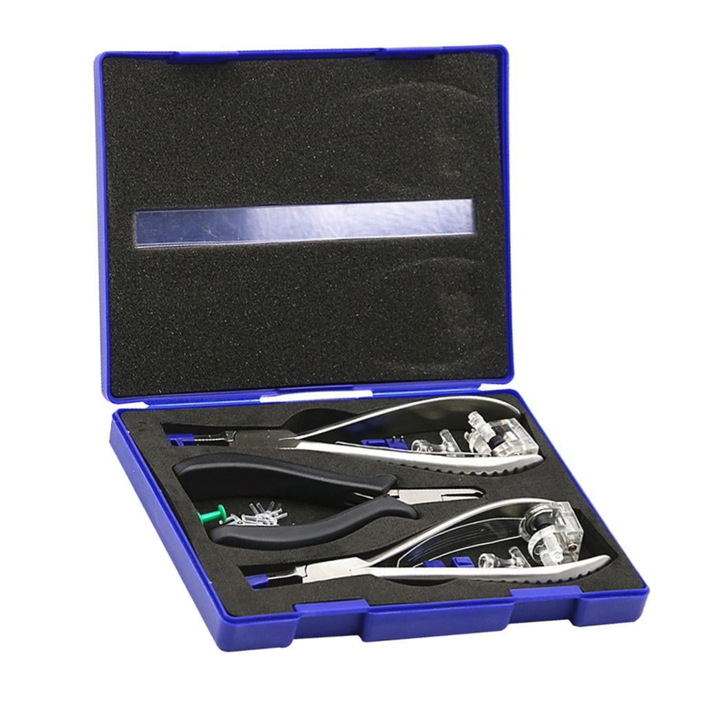 EHJRE Stainless Steel Pliers Multipurpose Jewelry Pliers Diy Craft Pliers Eyeglass Clamp