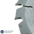 thumbnail image 2 of Benchmark Abrasives 10" 24 Tooth, TCT Wood Cutting Saw Blade for General Purpose Cutting & Trimming of Softwoods, Hardwoods, Long Lasting Blades, Use With Circular Saw (10" 24T), 2 of 3