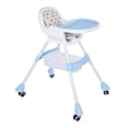 thumbnail image 1 of Mesa de Comedor Plegable Multifuncional para bebé Silla Alta para bebé Silla de Comedor Portátil para bebé con Bandeja Doble y Ruedas Silenciosas ANGGREK  Otros, 1 of 8
