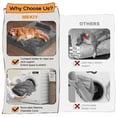 thumbnail image 4 of Cama ortopédica para perros MEKIY 91 x 69 x 18 cm, impermeable y lavable, 4 of 9