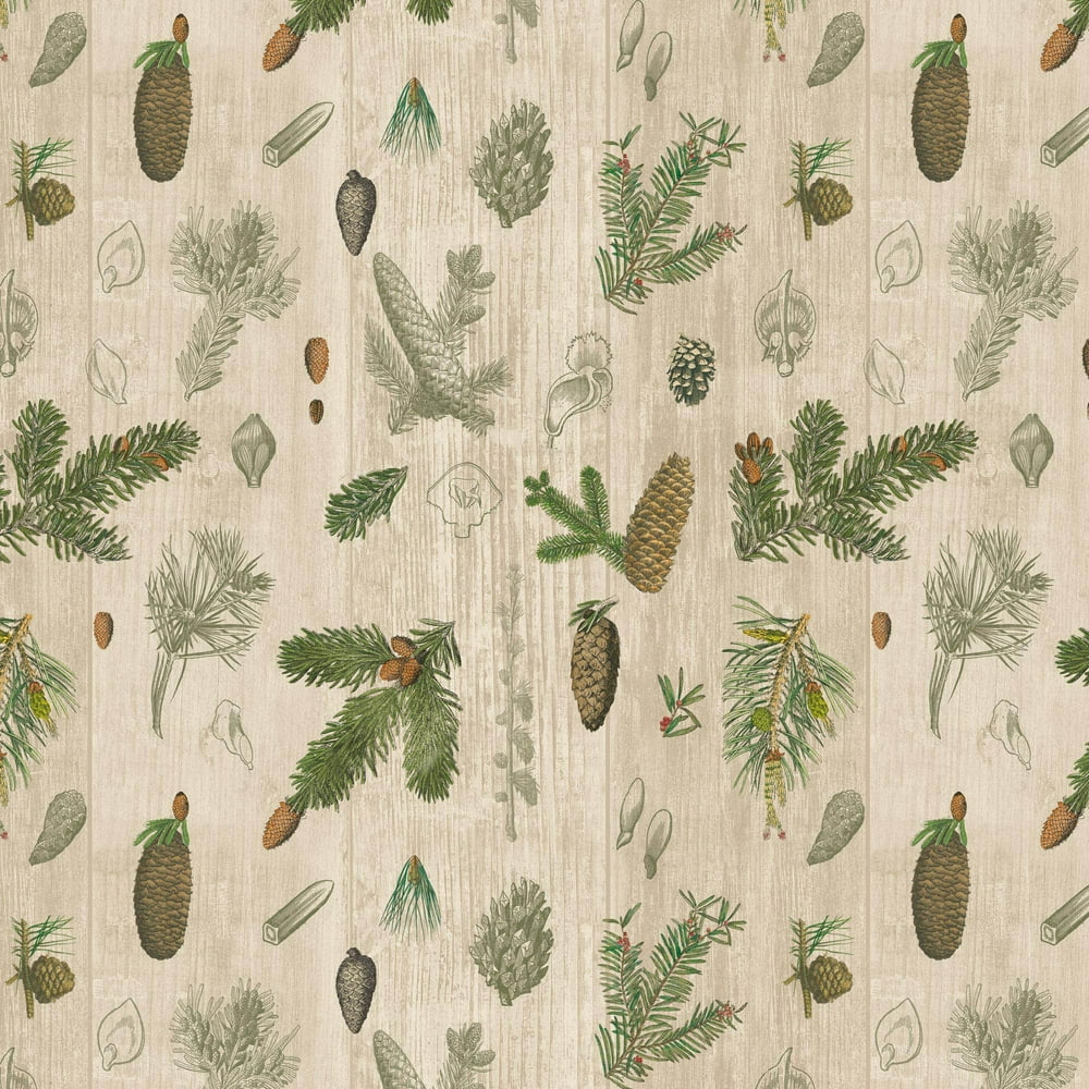 David Textiles Woodland Chart Stripe Cotton 1 Yard Fabric Cut Walmart