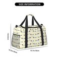 thumbnail image 3 of Easygdp Dachshund Dog Puppy Bolsa de Gimnasio, Bolsa de Viaje Duffel, Bolsa de Fin de Semana con Compartimentos, Bolsa de Mano para Noche, 3 of 7