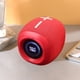 thumbnail image 1 of Altavoz Reproductor de música 1800mAh Compatible con Bluetooth 5.3 TWS Rojo, 1 of 5
