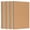 Brown, variant on Toplive A5 Spiral Notebook 4 Pack 8.25"x5.75" Hardcover Notebook Ruled Lined Journal Notebook 80 Sheets(160 Pages)/Per Pack for Home Office Supplies