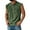 Army Green, variant on Qcmgmg Tank Tops Men V Neck Summer Distressed Muscle Shirts for Men Henley Sleeveless Vintage Shirts for Men with Chest Pocket Navy M