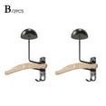 thumbnail image 2 of Motorcycle Helmet Rack with Coat Rack, Motorcycle Helmets Holder Wall Mount, 2 of 6