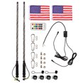 thumbnail image 3 of LED Whip Lights, Stable 20 Colors LED Flagpole Light Anti Break Brightness Speed Change 2 Pcs Bendable  For Boat, 3 of 8