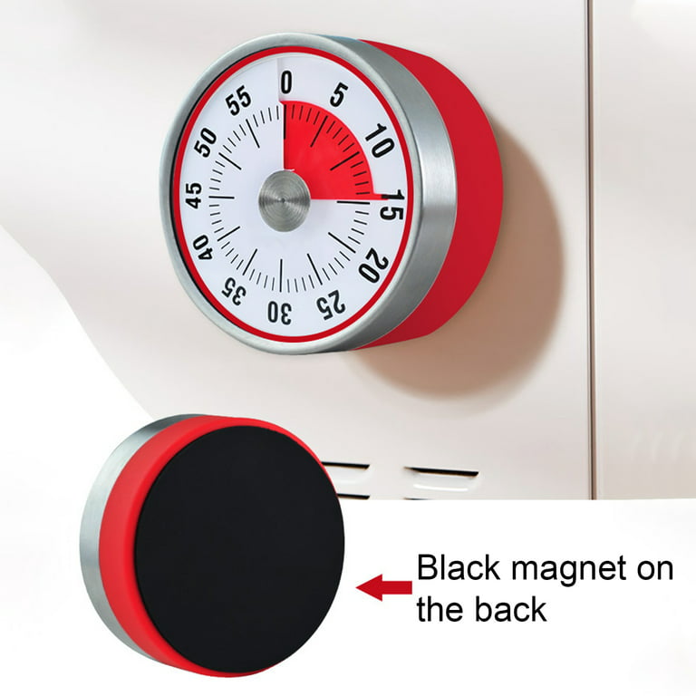 Dial Digital Timer with Magnetic Back