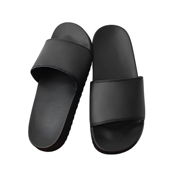 ZROVA Men's Minimalist Slide Slippers, Soft Thick Cushioned Sole, Indoor/Outdoor Daily Wear