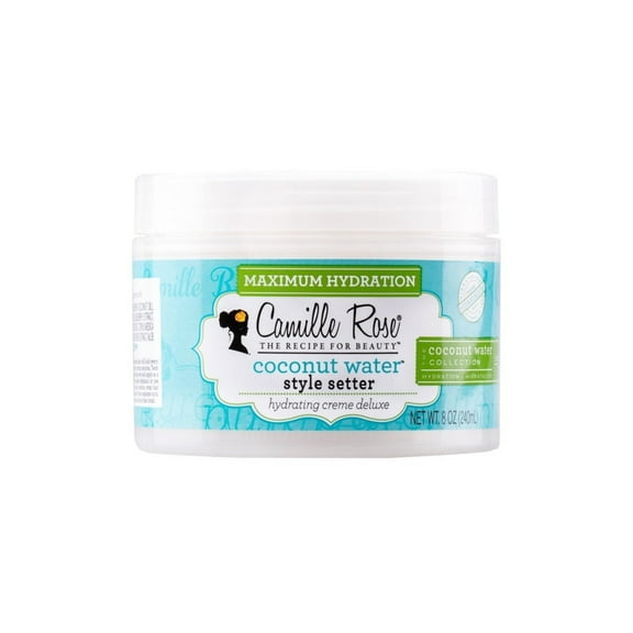 Camille Rose Naturals Coconut Water Style Setter Hydrating Creme 8 oz