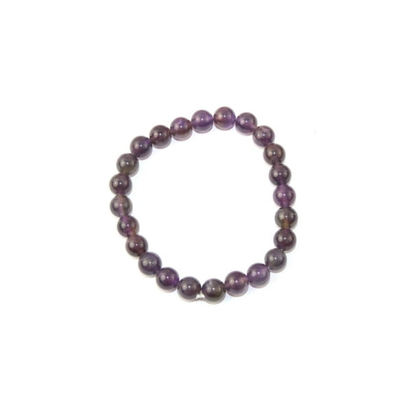 Hijet Amethyst 8 mm Bracelet for Men or Woman