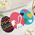 thumbnail image 5 of Qocolhg Cute Eggs Bath Mat, Blue Bathroom Rug, Spring Room Decor for Living Bedroom, Indoor & Outdoor 15.7x23.6 Inch Washable Area Rug, Spring Decoration Easter Decorations Indoor, 5 of 6