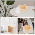 thumbnail image 6 of WRITWAA Vintage Wooden Jewelry Organizer Box Set with Sliding Lid, Multi-Functional Storage, Assorted Colors, 3 Pieces, 6 of 8
