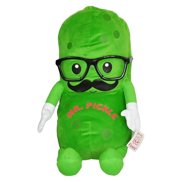 Mr. Pickle Plush Toy 17 inch. Xlarge Fiesta Plush Toy.