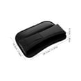 thumbnail image 2 of HEALEEP Car Organizer Between Front Seats Black PVC Organize Small Items 1Pcs, 2 of 8