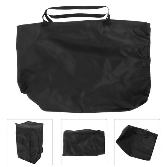 NICEXMAS Black Oxford Cloth Stroller Travel Bag for Airplane Storage with Drawstring Closure Large Capacity